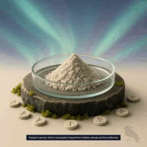 HXE Powder under northern lights, a rare dissociative compound EU