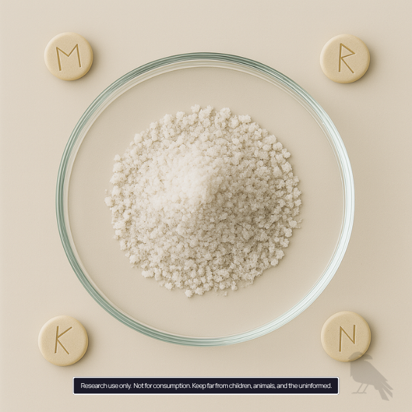 MXPr Powder top view Methoxpropamine research compound Europe