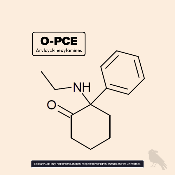O-PCE molecule structure 2′-Oxo-PCE arylcyclohexylamine formula EU